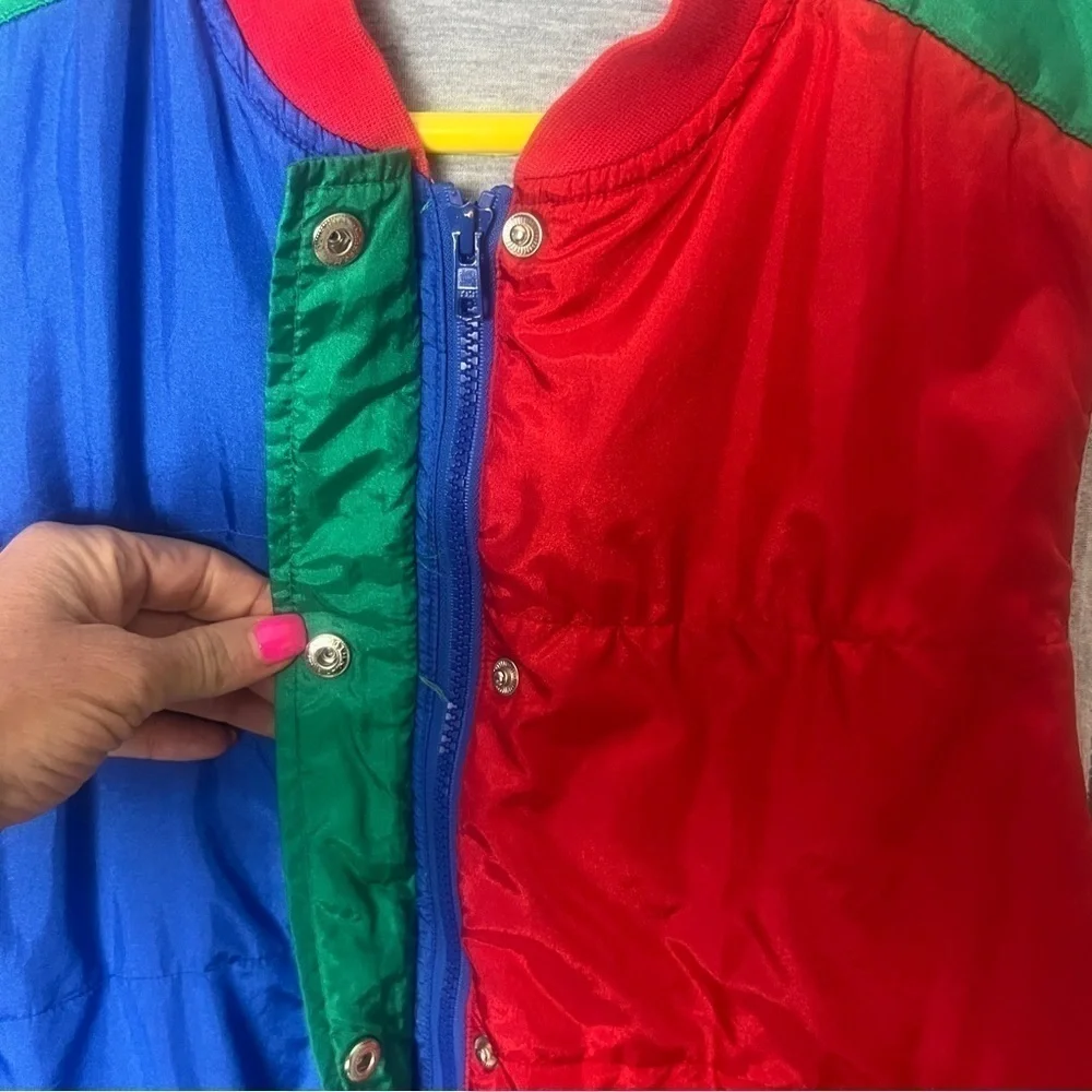 Vintage 90's Colorblock jacket vest